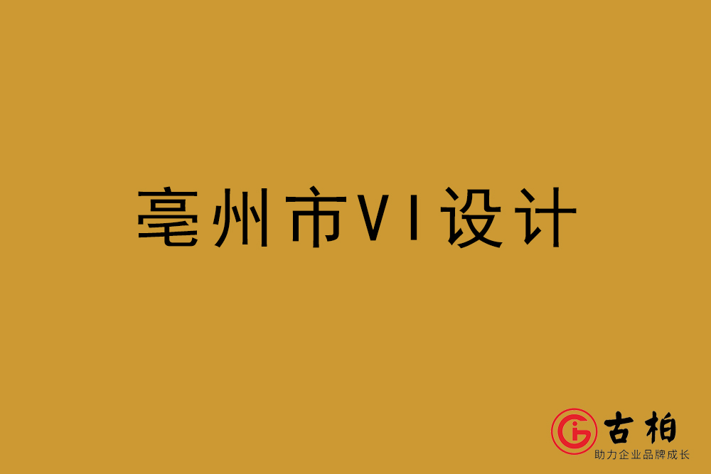 亳州市標志VI設計-亳州VI設計公司