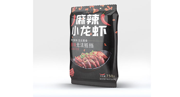 食品包裝設計——小龍蝦